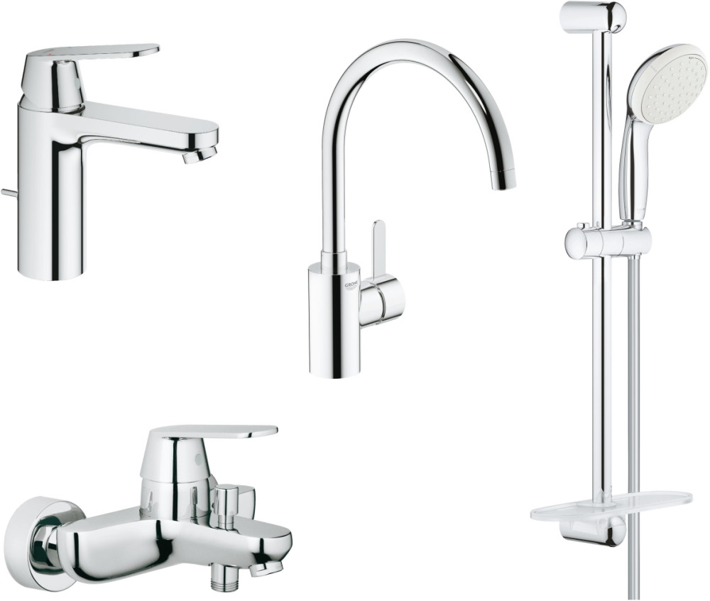 Набор смесителей Grohe Eurosmart Cosmopolitan 126115MK