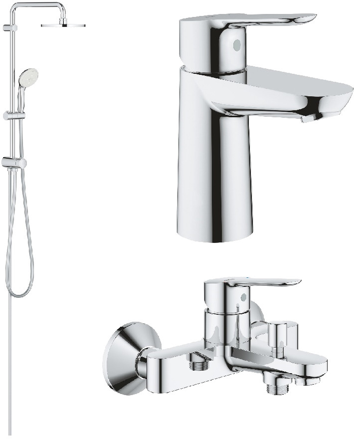Набор смесителей Grohe BauEdge 12336TS