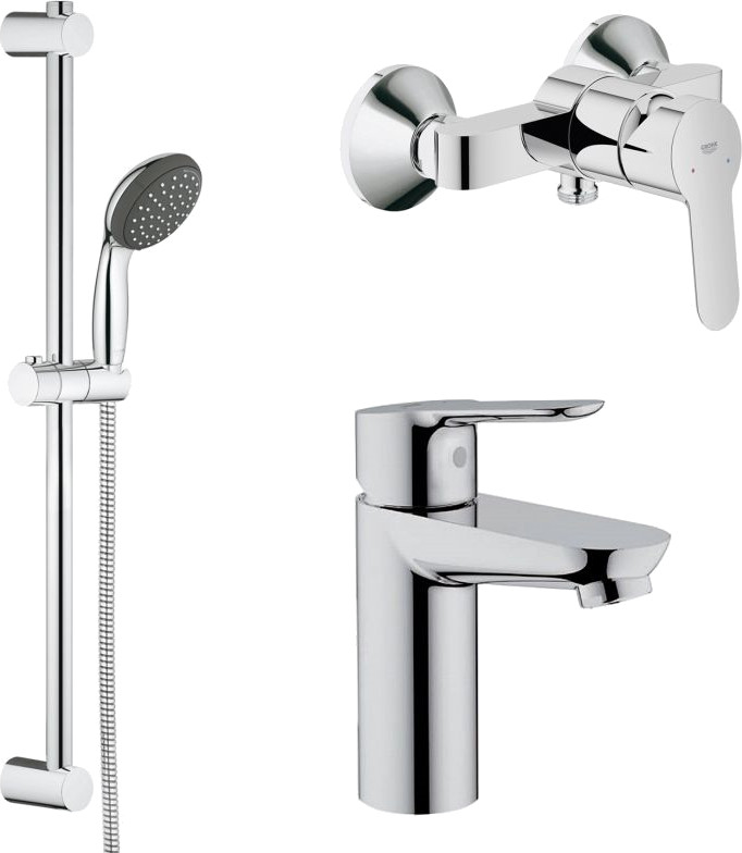 Набор смесителей Grohe BauEdge 123208S