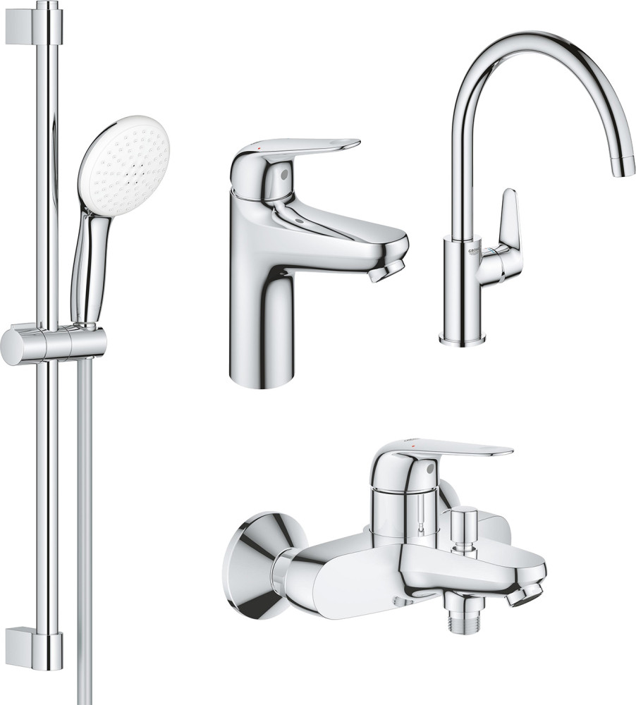 Набір змішувачів Grohe Euroeco UA123242MK