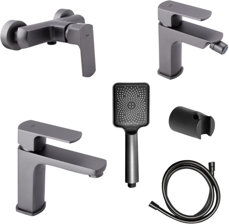 Набор смесителей Q-tap Lipno QTLIPNO1023101G45459