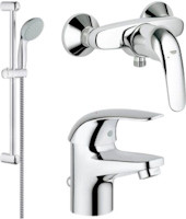 Набір змішувачів Grohe Euroeco 123232
