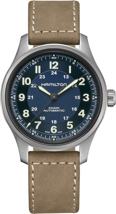 Наручний годинник Hamilton Khaki Field Titanium Auto H70545540