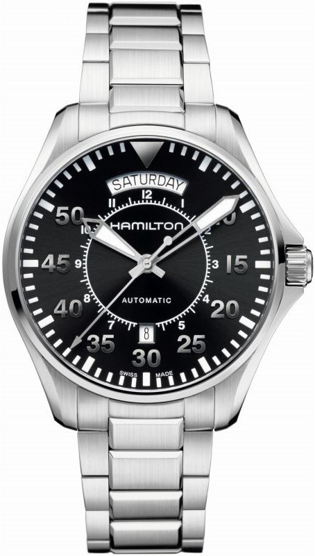 Наручний годинник Hamilton Khaki Aviation Day Date H64615135