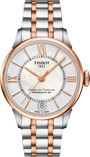 Наручний годинник TISSOT Chemin Des Tourelles Powermatic 80 Lady T099.207.22.118.02