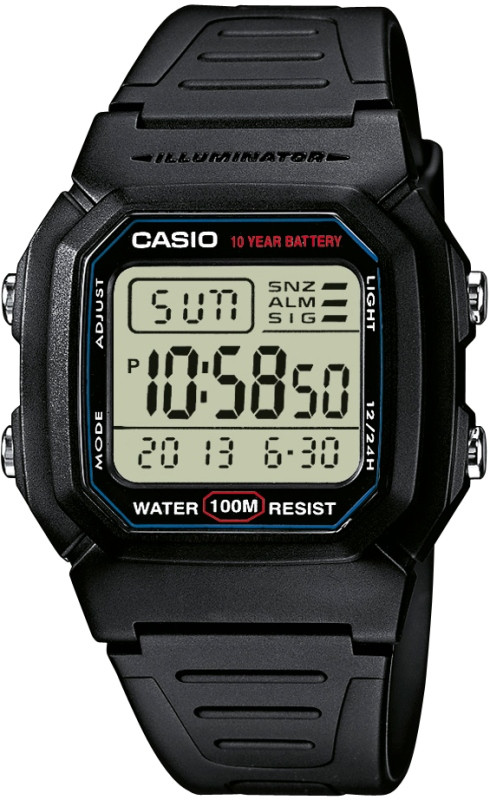 Наручний годинник Casio W-800H-1A