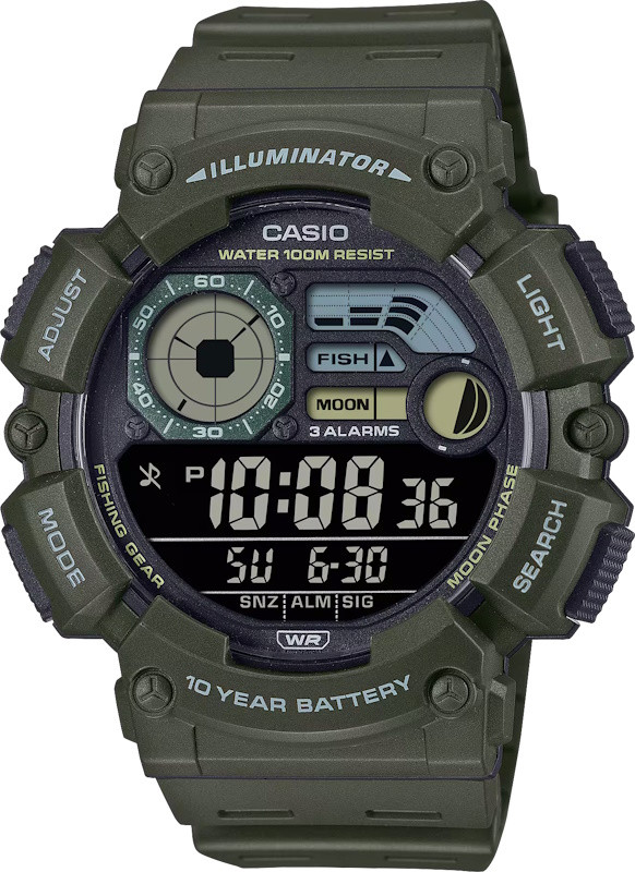 Наручные часы Casio WS-1500H-3B