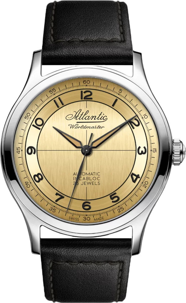 Наручные часы Atlantic Worldmaster Incabloc Automatic 53780.41.39BK