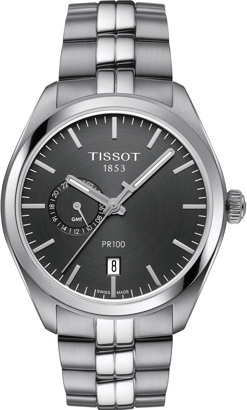 Наручний годинник TISSOT PR 100 Dual Time T101.452.11.061.00