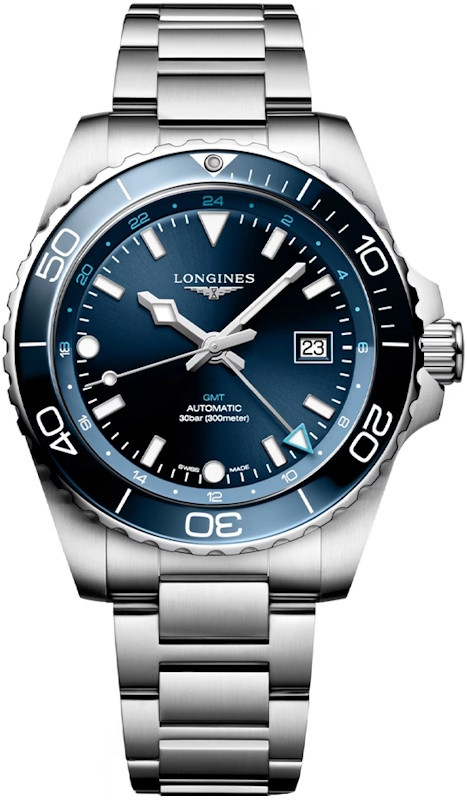 Наручний годинник Longines HydroConquest GMT L3.890.4.96.6