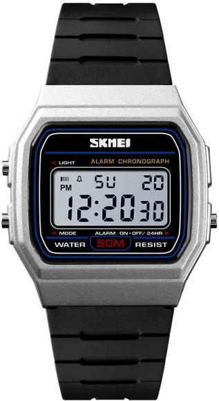 Наручний годинник SKMEI 1412 Silver