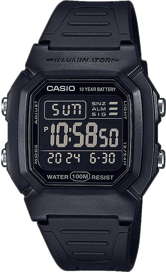 Наручний годинник Casio W-800H-1B