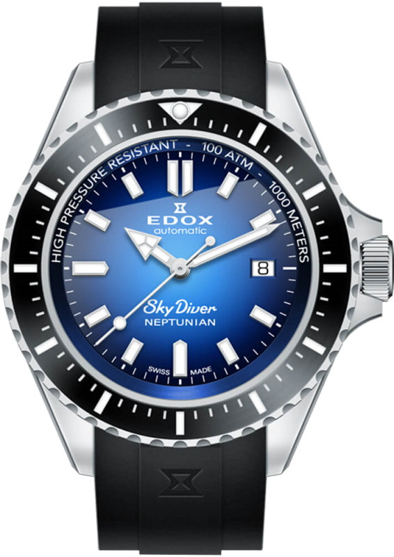 Наручний годинник EDOX SkyDiver Neptunian 80120 3NCA BUIDN