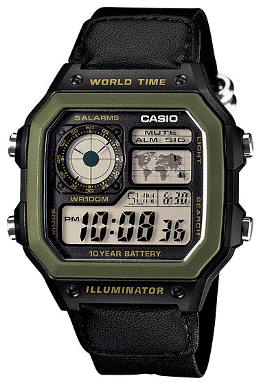 Наручний годинник Casio AE-1200WHB-1B