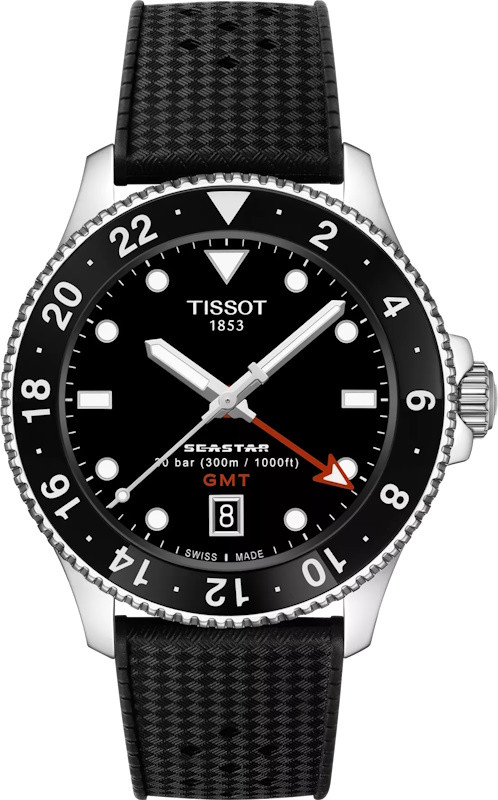Наручний годинник TISSOT Seastar 1000 Quartz GMT T120.852.17.051.00