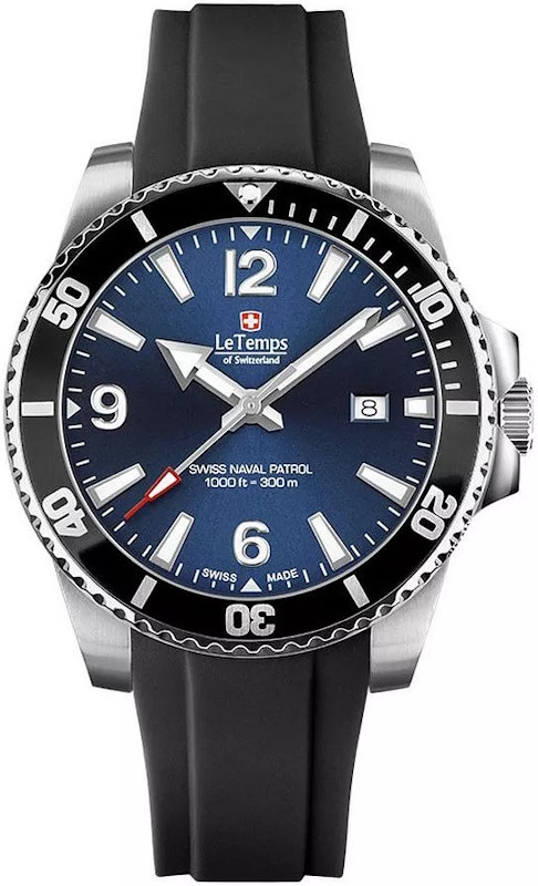 Наручний годинник Le Temps Swiss Naval Patrol LT1043.13BR01