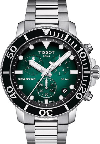 Наручний годинник TISSOT Seastar 1000 Quartz Chronograph T120.417.11.091.01