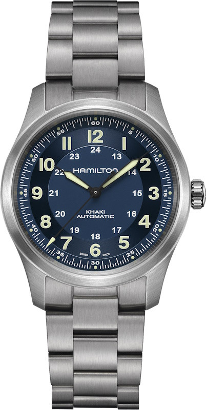 Наручний годинник Hamilton Khaki Field Titanium Auto H70205140