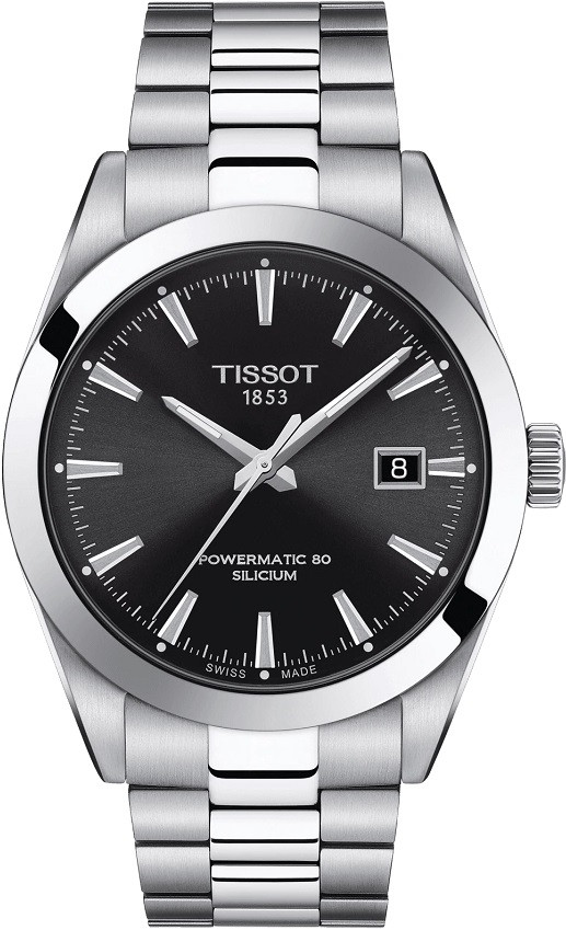 Наручний годинник TISSOT Gentleman Powermatic 80 Silicium T127.407.11.051.00