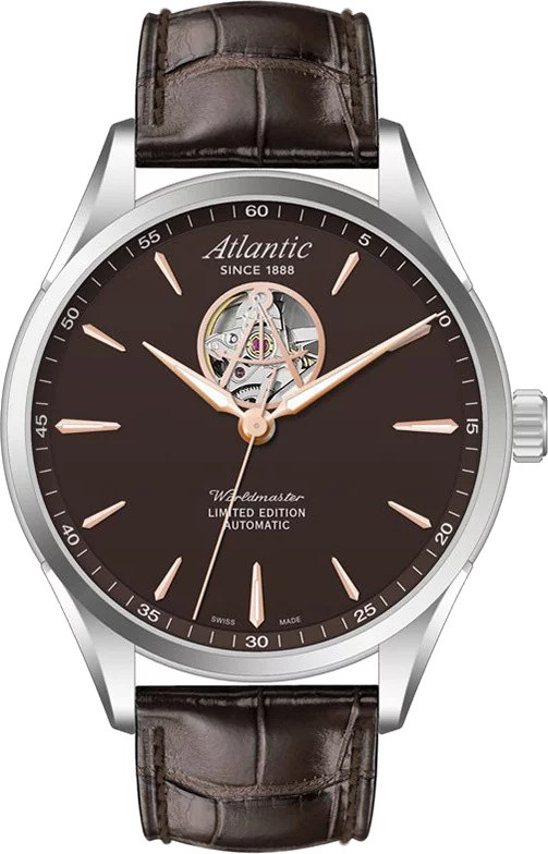 Наручные часы Atlantic Worldmaster Open Heart Limited Edition 52780.41.81R