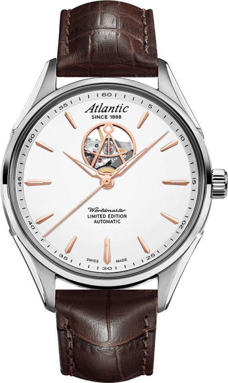 Наручные часы Atlantic Worldmaster Open Heart Limited Edition 52780.41.21R