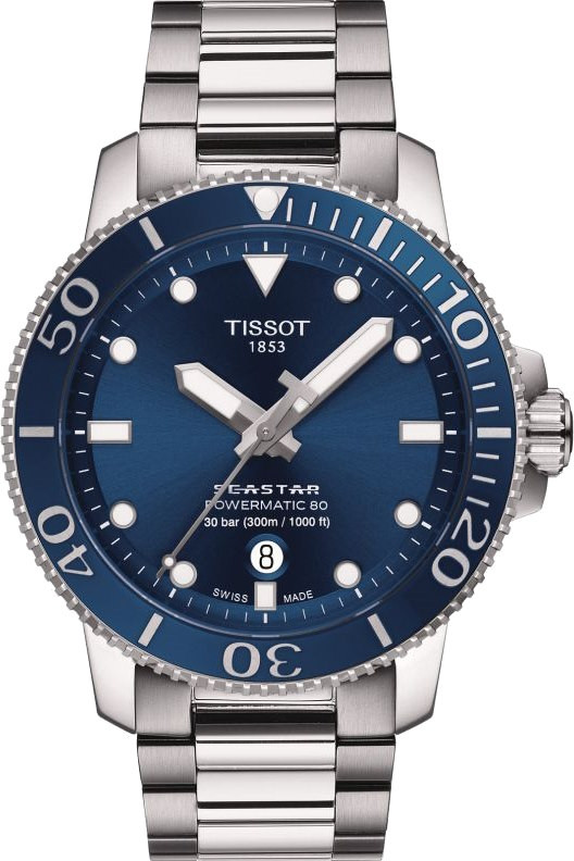 Наручний годинник TISSOT Seastar 1000 Powermatic 80 T120.407.11.041.03