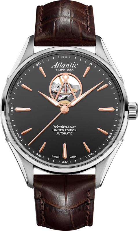 Наручные часы Atlantic Worldmaster Open Heart Limited Edition 52780.41.41R