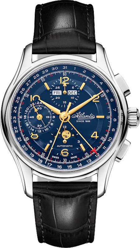 Наручний годинник Atlantic Worldmaster 52851.41.55GM