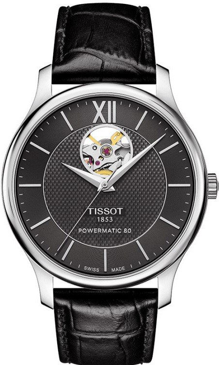 Наручные часы TISSOT Tradition Powermatic 80 Open Heart T063.907.16.058.00