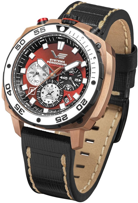 Наручний годинник Vostok Europe Systema Periodicum Phosphorus VK67-650E724