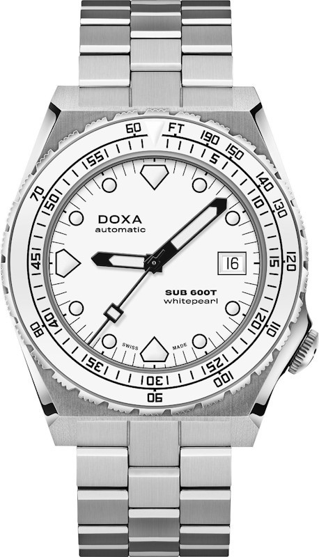 Наручний годинник DOXA SUB 600T Whitepearl 861.10.011.10