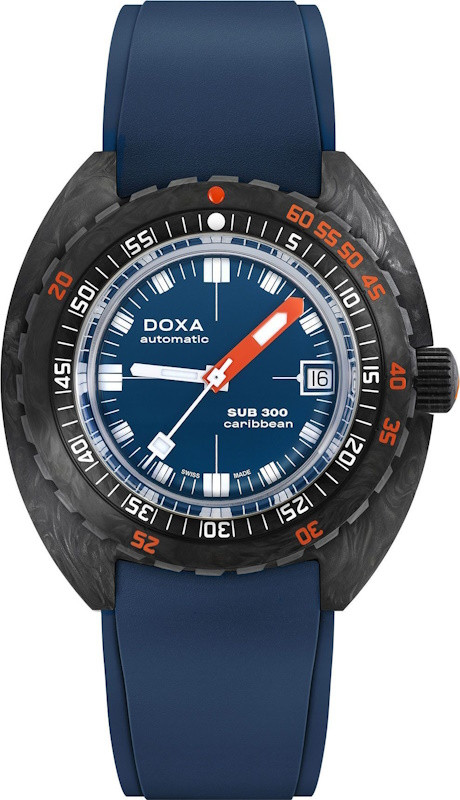 Наручные часы DOXA SUB 300 Carbon Caribbean 822.70.201.32