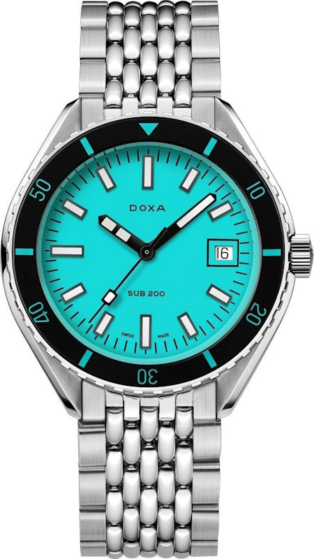 Наручные часы DOXA SUB 200 Aquamarine 799.10.241.10