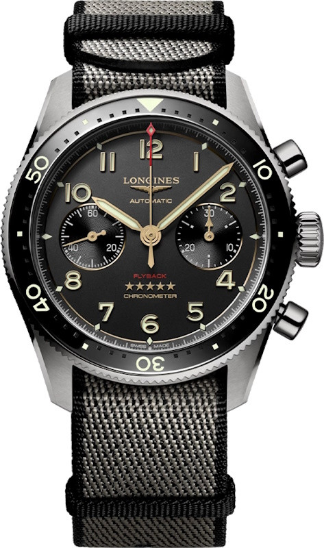 Наручний годинник Longines Spirit Flyback Titanium L3.821.1.53.2