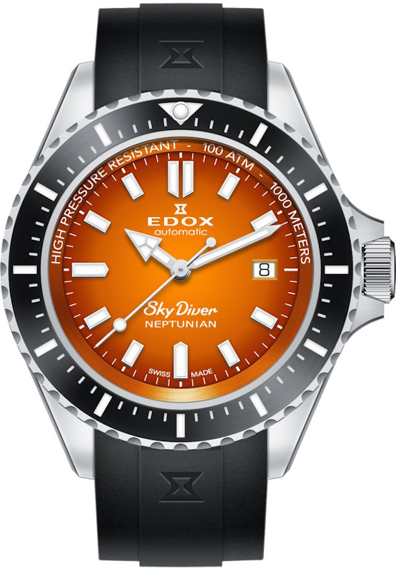 Наручний годинник EDOX SkyDiver Neptunian 80120 3NCA ODN
