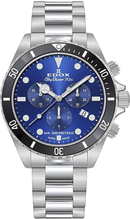 Наручний годинник EDOX SkyDiver 70s 10238 3NM BUI