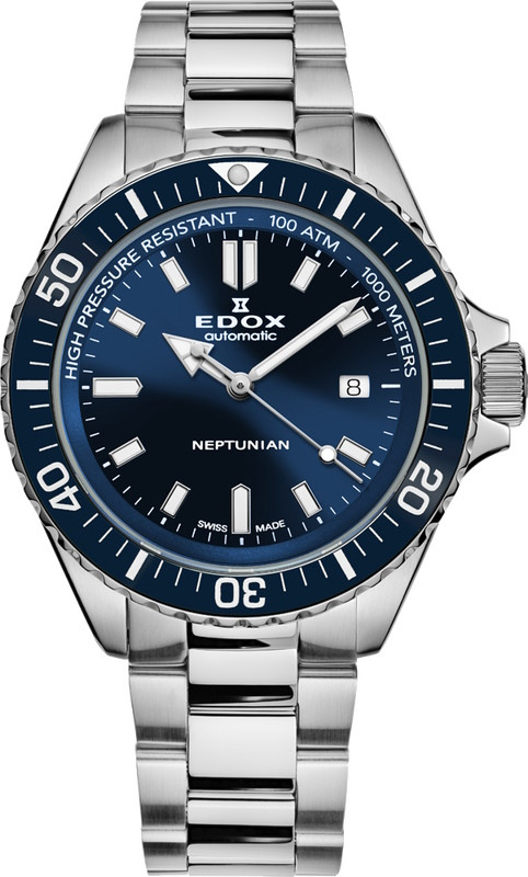 Наручний годинник EDOX SkyDiver Neptunian 80120 3BUM BUF