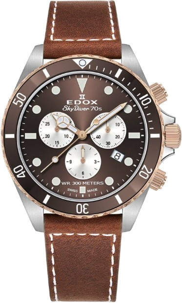Наручний годинник EDOX SkyDiver 70s 10238 357RBRC BRIA
