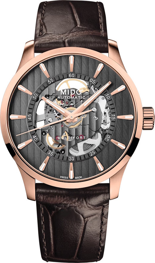Наручний годинник Mido Skeleton Vertigo M038.436.36.061.00