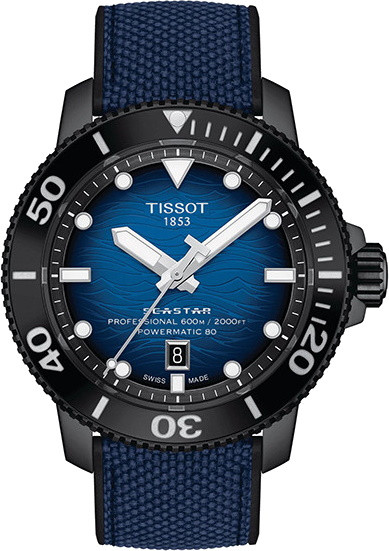 Наручний годинник TISSOT Seastar 2000 Professional Powermatic 80 T120.607.37.041.00