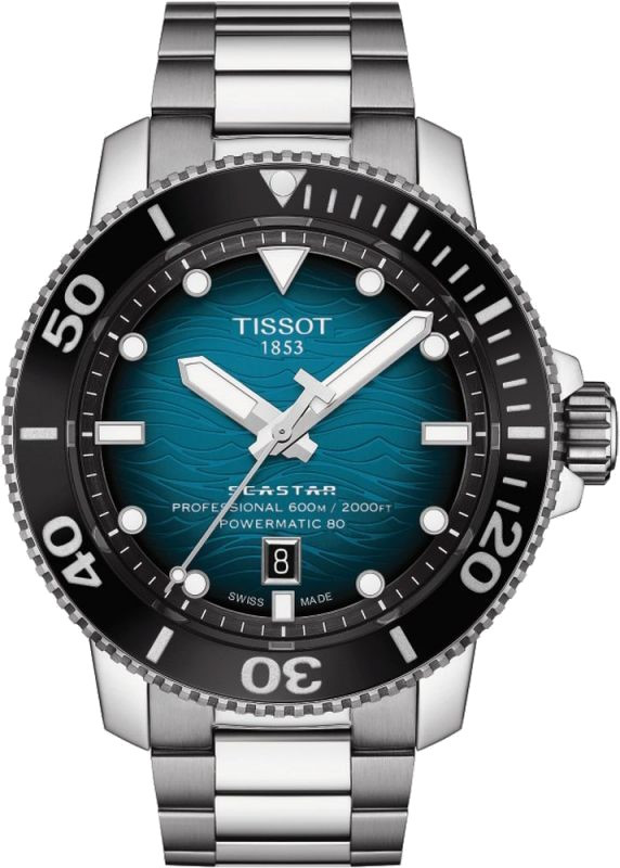 Наручний годинник TISSOT Seastar 2000 Professional Powermatic 80 T120.607.11.041.00