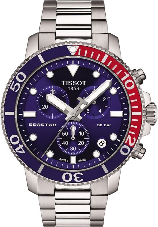 Наручний годинник TISSOT Seastar 1000 Quartz Chronograph T120.417.11.041.03