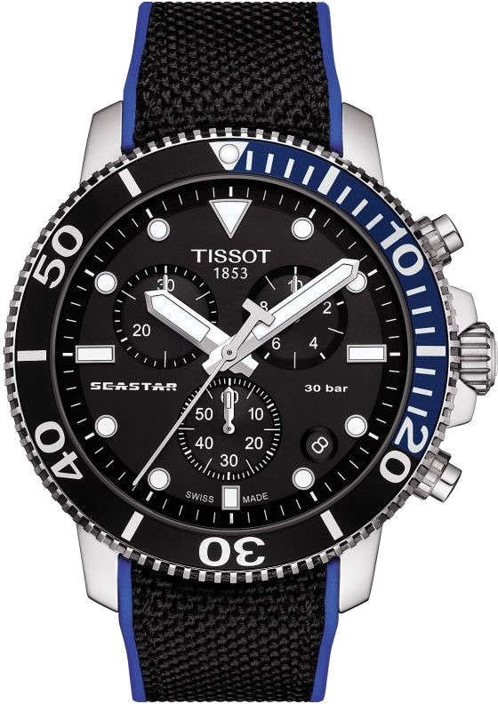 Наручний годинник TISSOT Seastar 1000 Chronograph T120.417.17.051.03