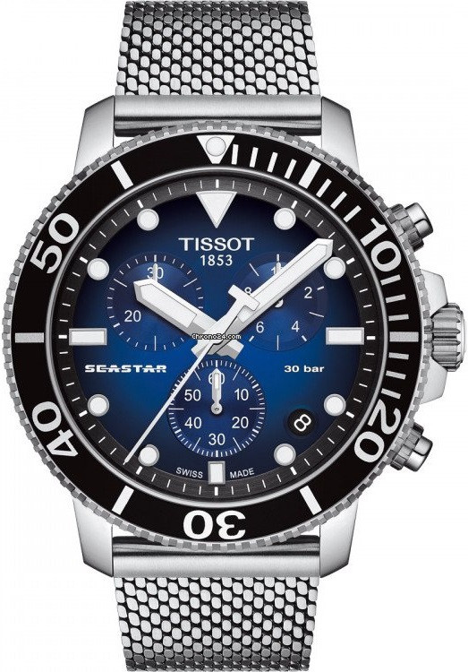 Наручний годинник TISSOT Seastar 1000 Chronograph T120.417.11.041.02
