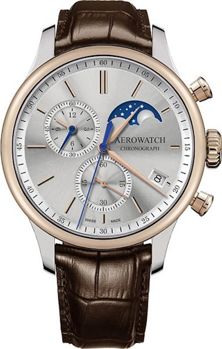 Наручний годинник AEROWATCH Renaissance Chrono Moon-Phase 78986BI03
