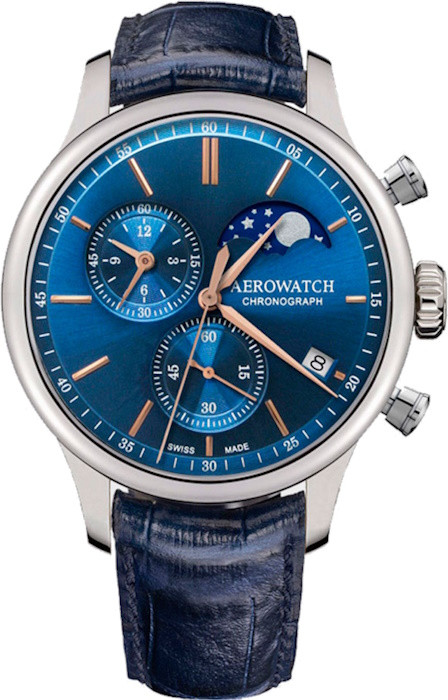 Наручний годинник AEROWATCH Renaissance Chrono Moon-Phase 78986AA04
