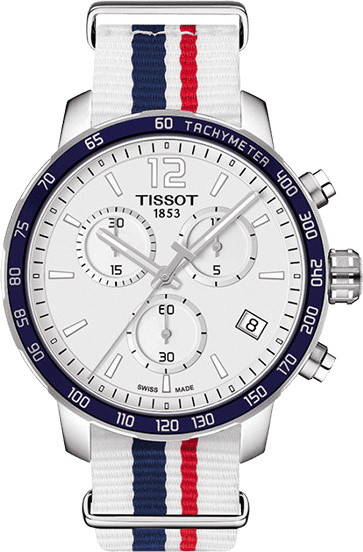 Наручний годинник TISSOT Quickster NATO Chronograph T095.417.17.037.09