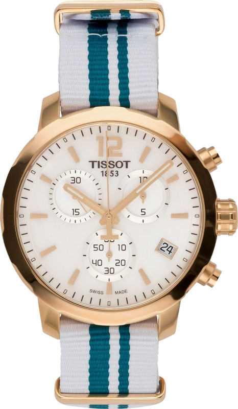 Наручний годинник TISSOT Quickster Nato Chronograph T095.417.37.117.01