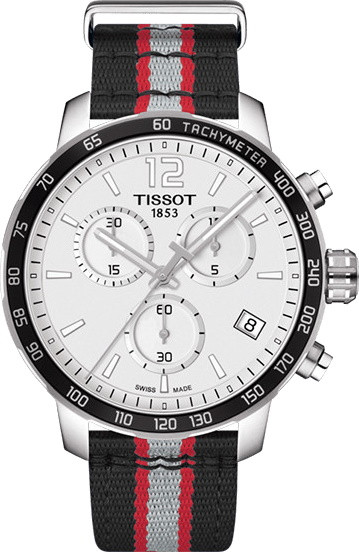 Наручний годинник TISSOT Quickster Chronograph NBA Toronto Raptors T095.417.17.037.16