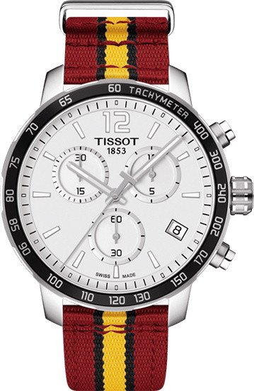 Наручний годинник TISSOT Quickster Chronograph NBA Miami Heat T095.417.17.037.08